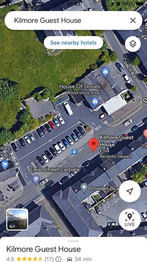 Kilmore Guesthouse Kilkenny Extérieur photo